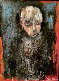 A man asleep 30×40